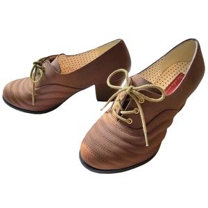 But Another Innocent Tale Renice 1940's Lace Up Oxford